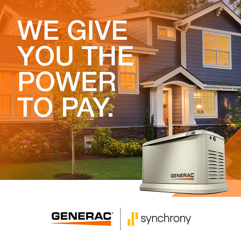 Generac standby generator being installed by professional technicians in Kingsland, GA, ensuring reliable power for local homeowners